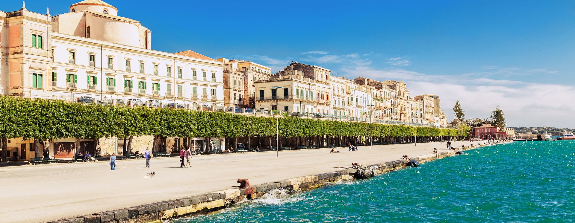 Uferpromenade in Siracusa