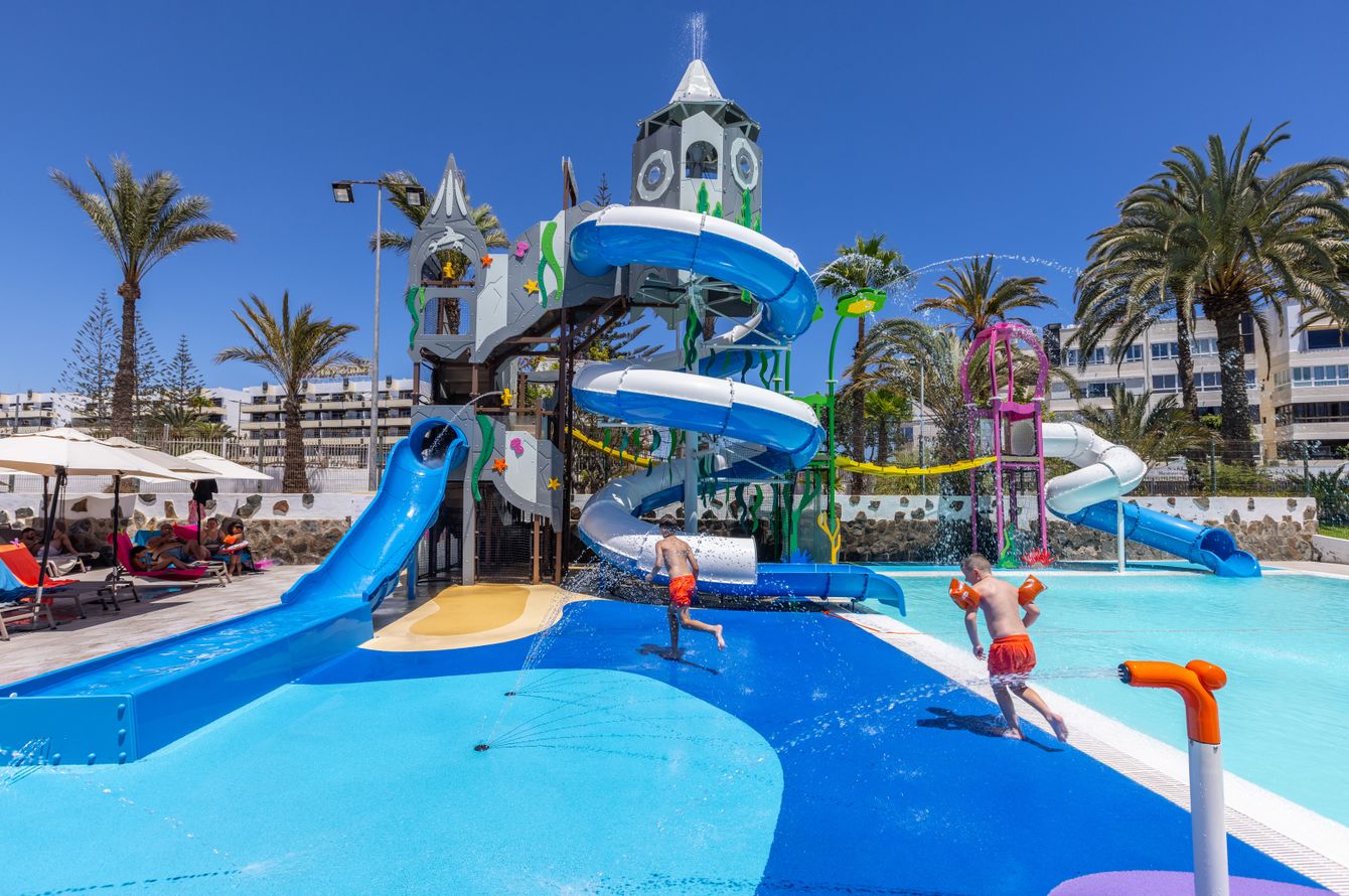 Toboggans aquatiques