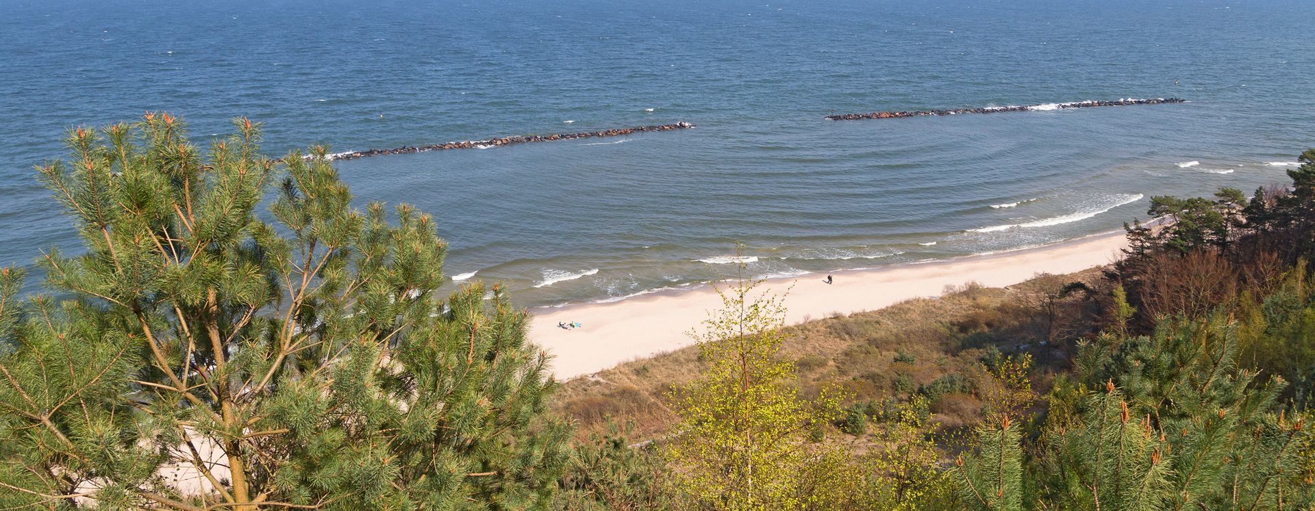 Blick von der Steilküste