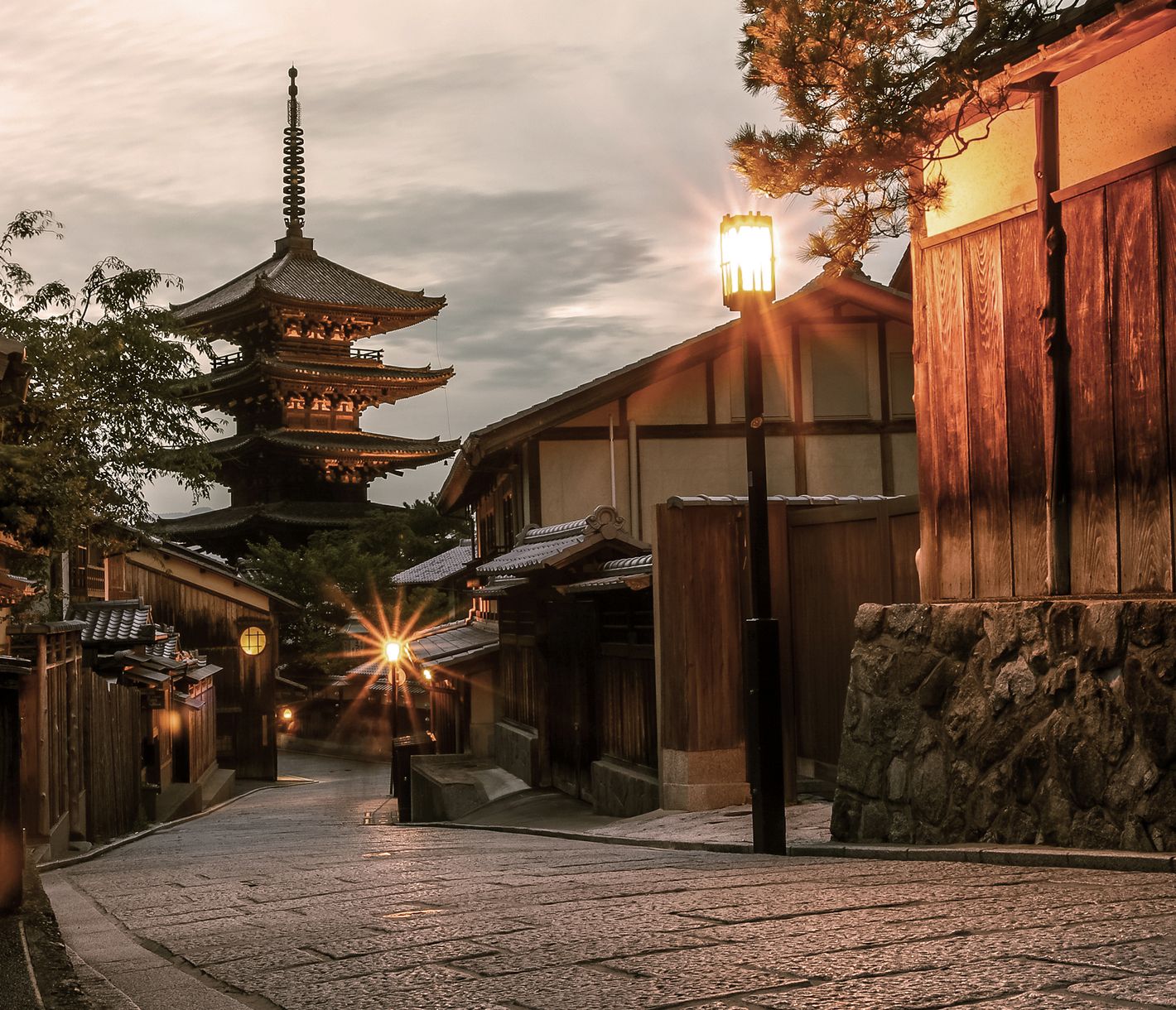Die engen Gassen von Kyoto