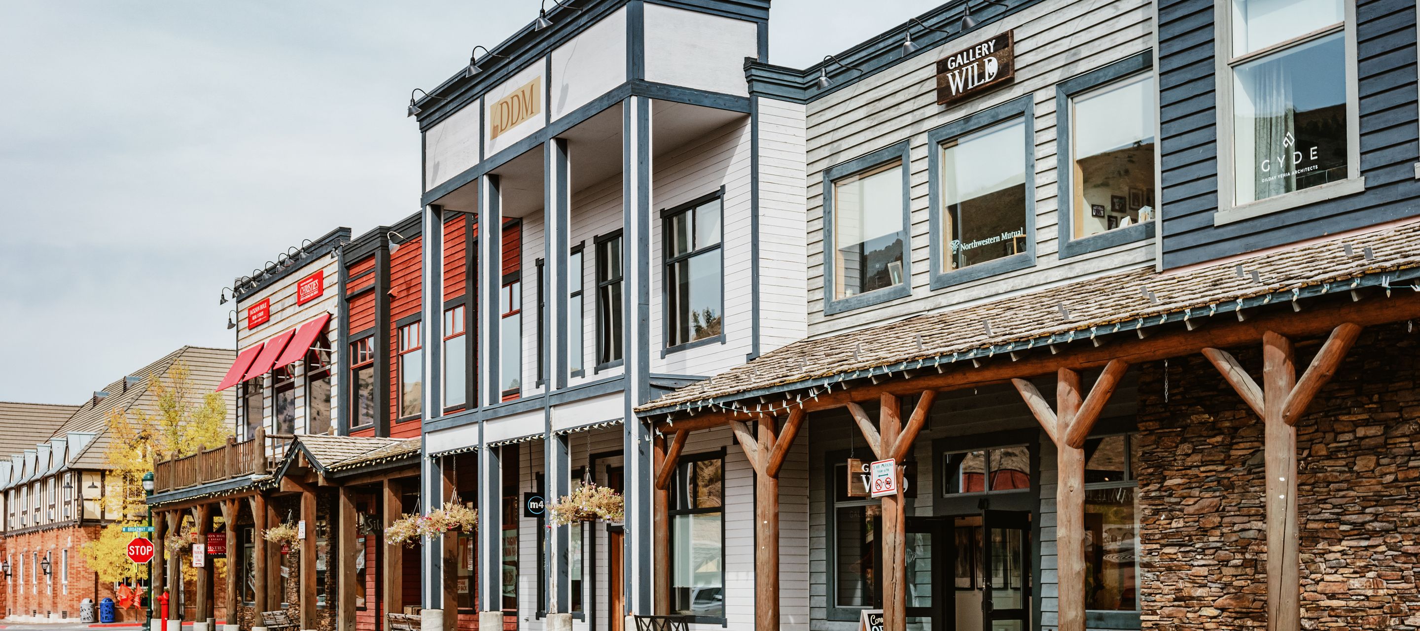 Jackson, Wyoming, ist eine charmante Kleinstadt.