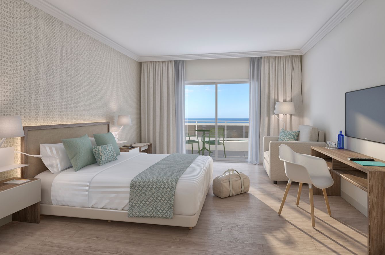 Chambre double vue mer