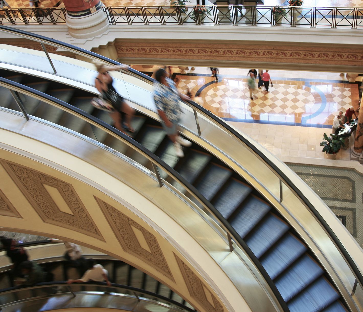 Die Forum Shops im Caesars Palace in Las Vegas