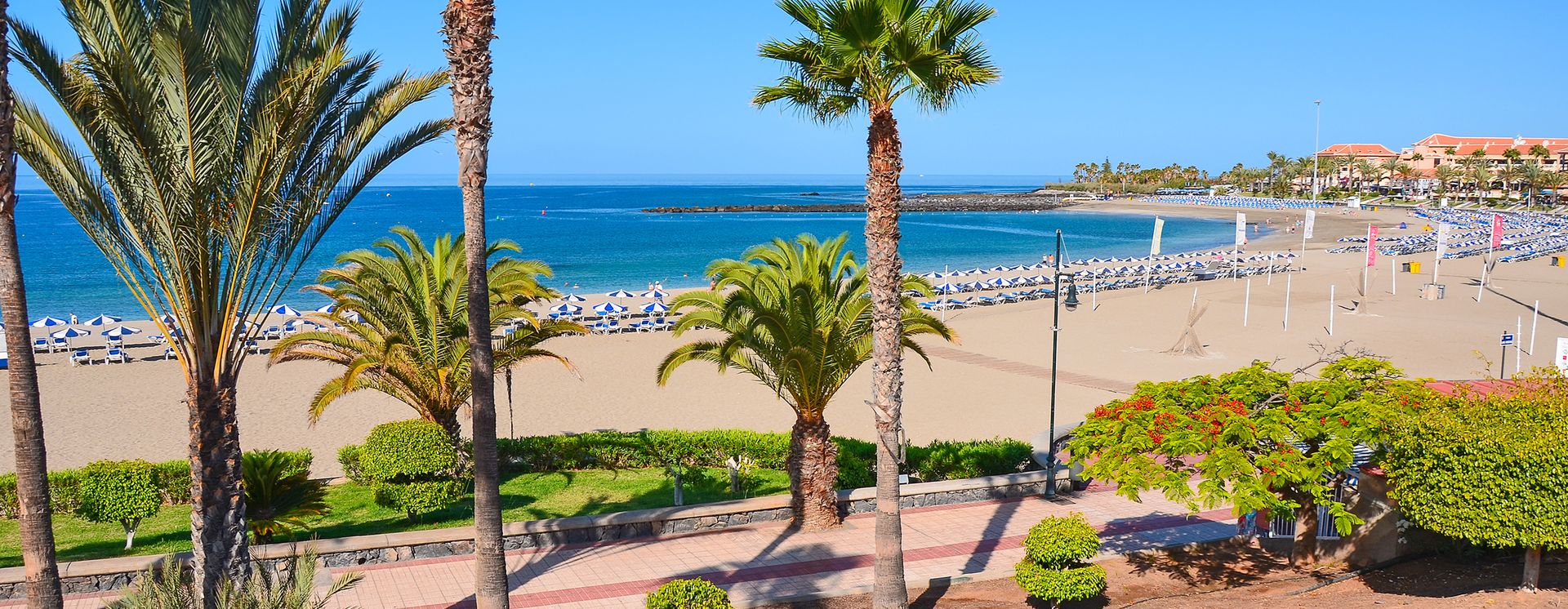 Blick auf Playa de las Vistas