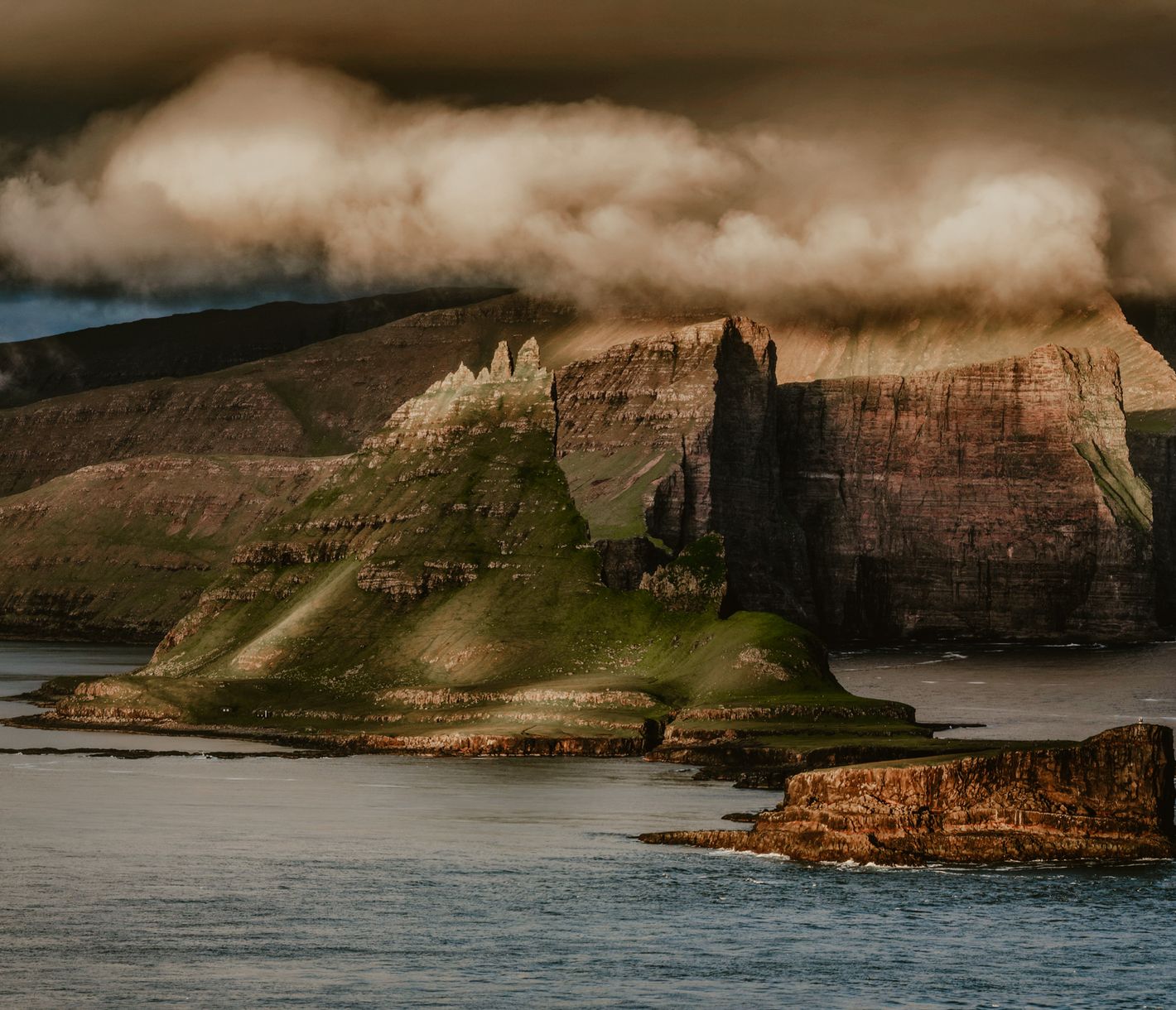 L'Ile de Tindholmur, accessible uniquement en bateau