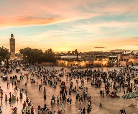 Marrakesch, Platz Djemaa-el-Fnaa