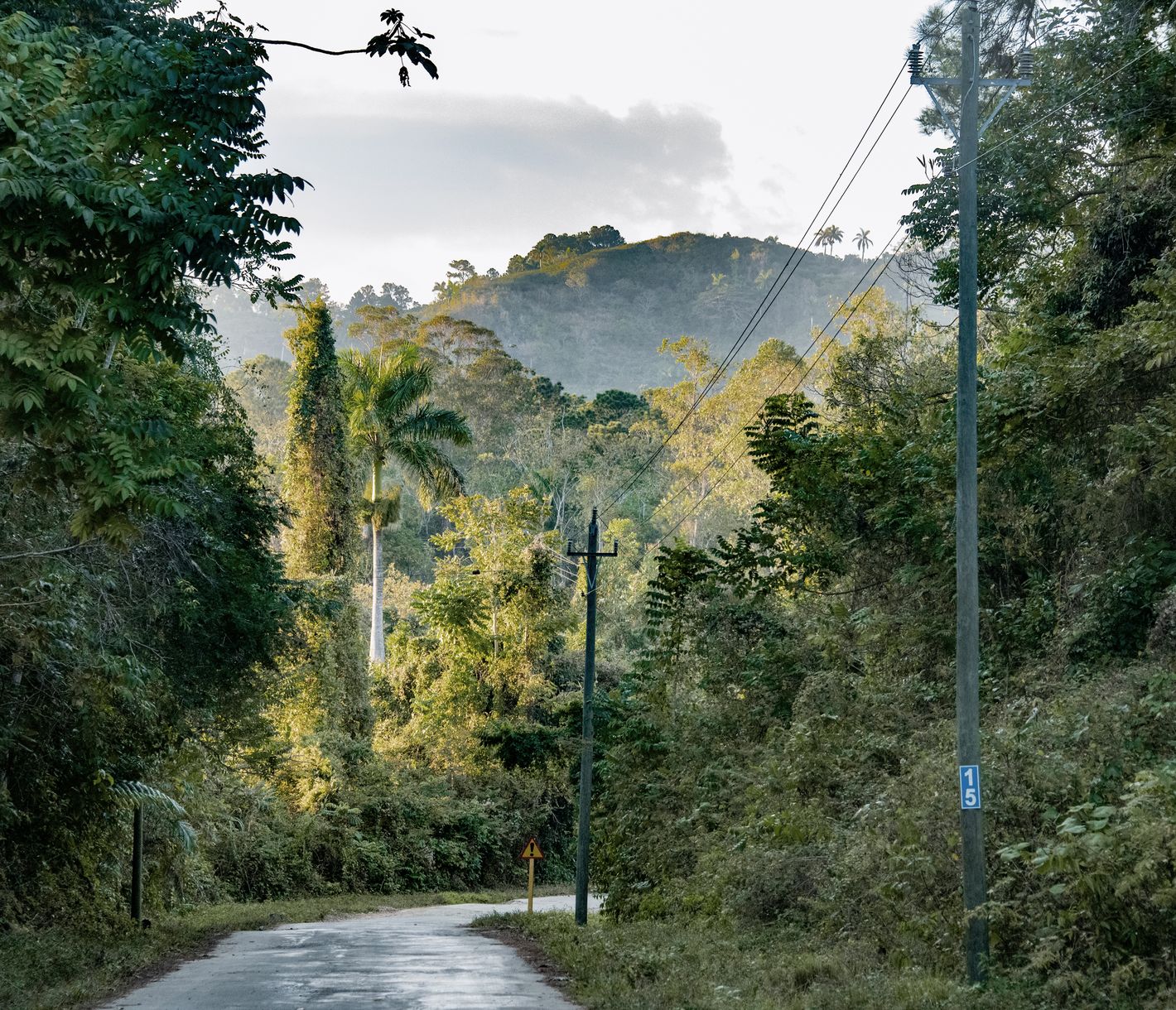 Unterwegs zum Wasserfall El Nicho