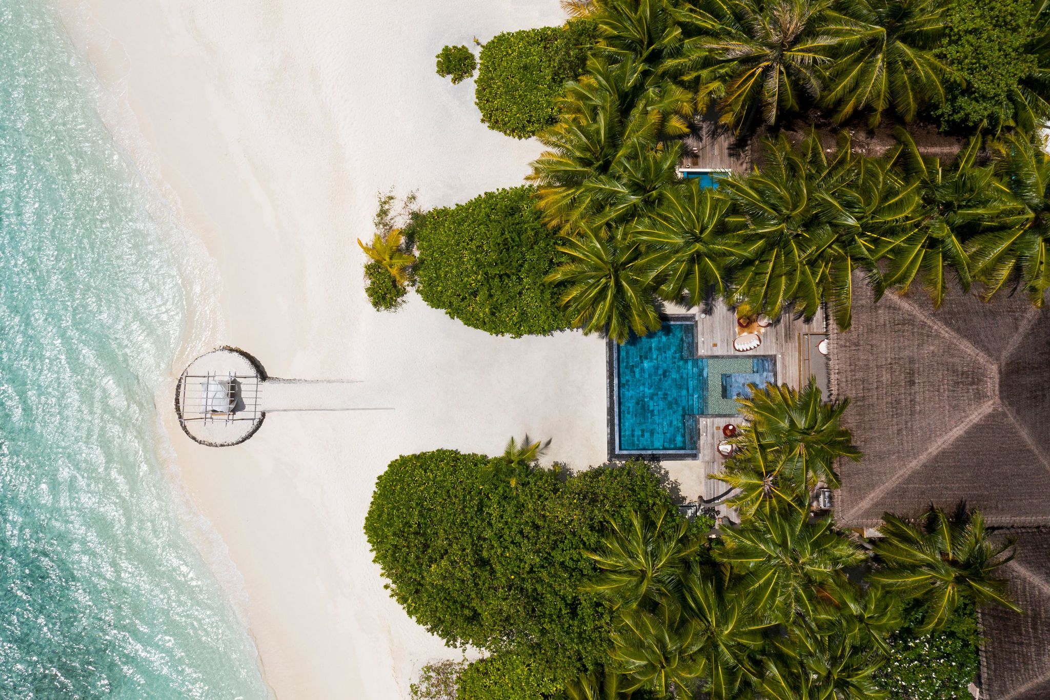 2-bedroom Beach House avec piscine