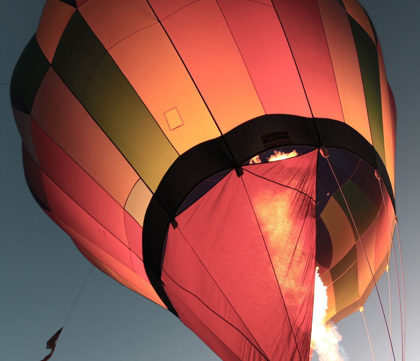 In Albuquerque herrschen ideale Bedingungen für die Heissluftballonfahrt.