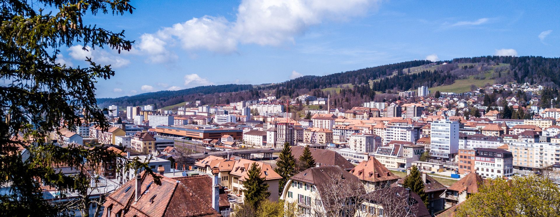 La Chaux-de-Fonds im Sommer