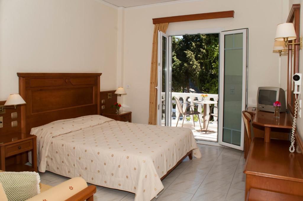 Chambre double vue parc