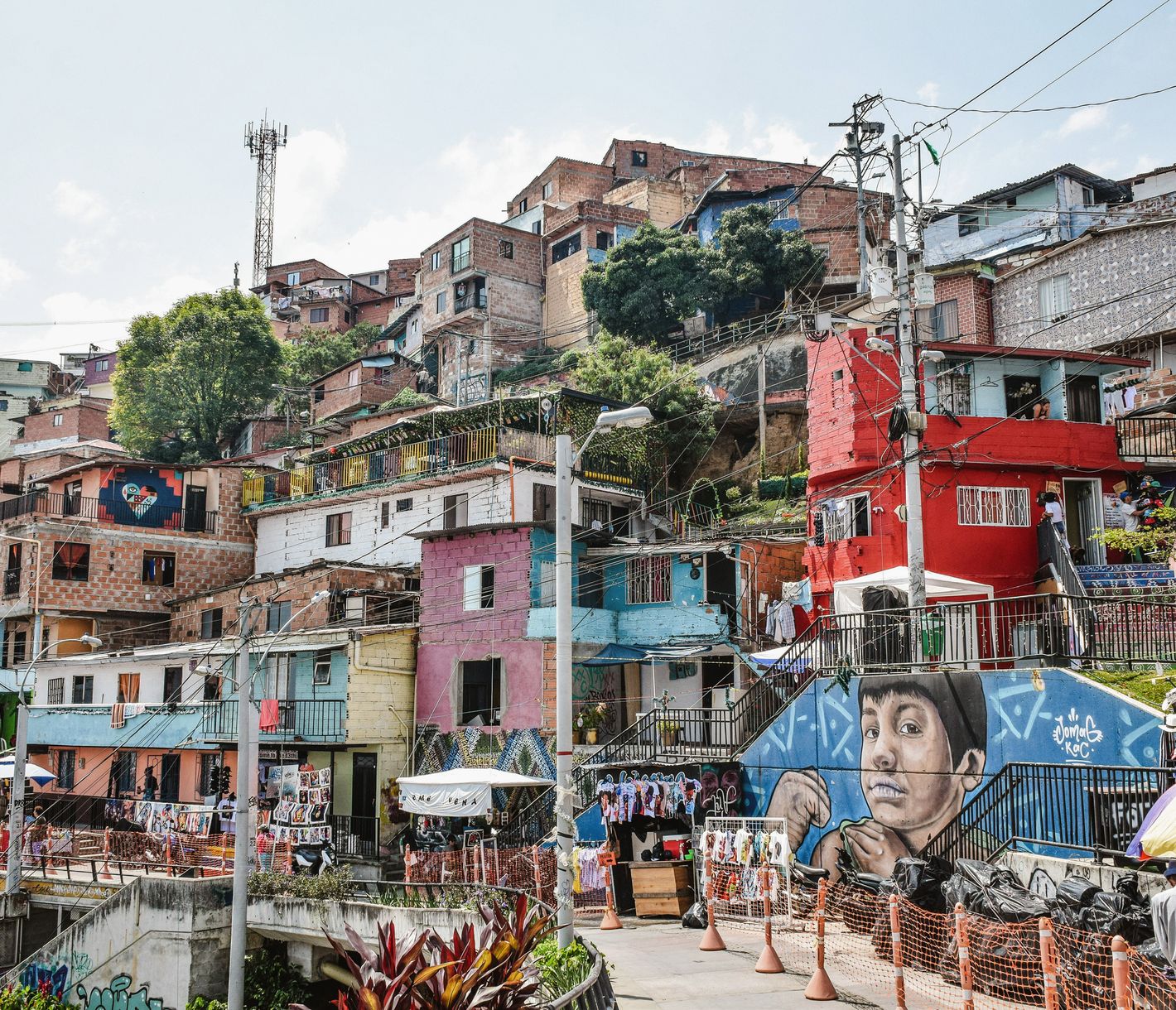 Der Stadtteil Comuna 13 hat eine wahrlich bewegende Geschichte.