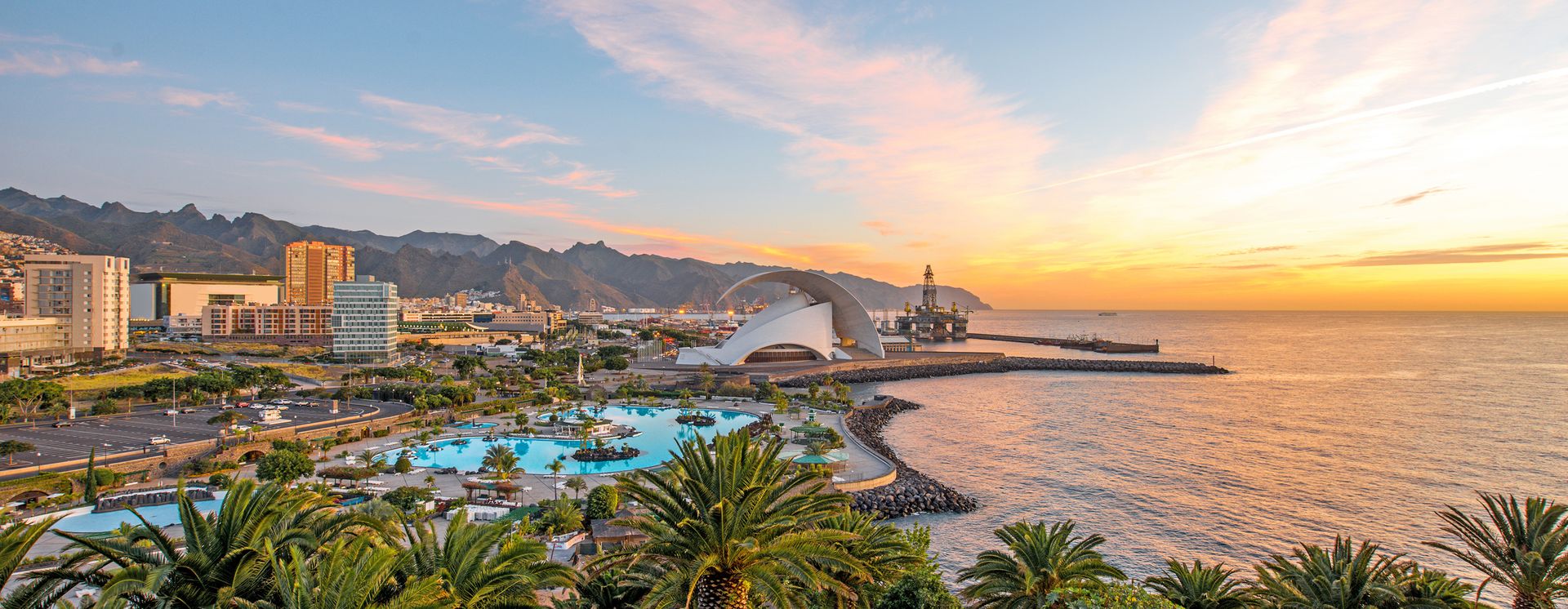 Vue sur Santa Cruz de Tenerife