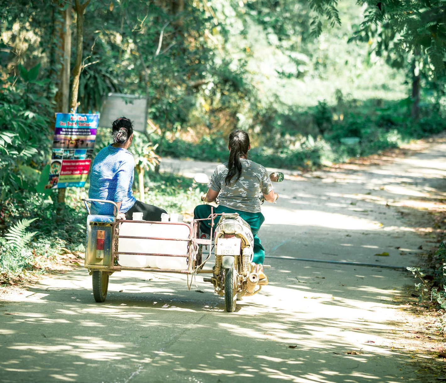 Beschauliches Inselleben auf der Insel Koh Mook