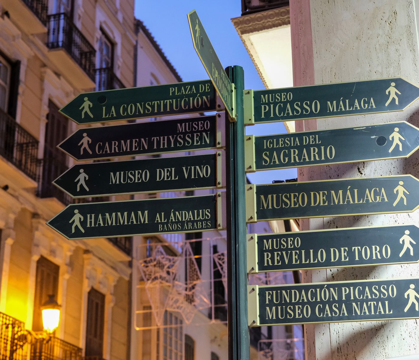 Wegweiser zu den kulturellen Schätzen Malagas