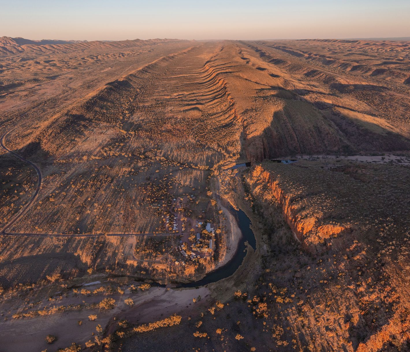 Schluchtenlandschaft