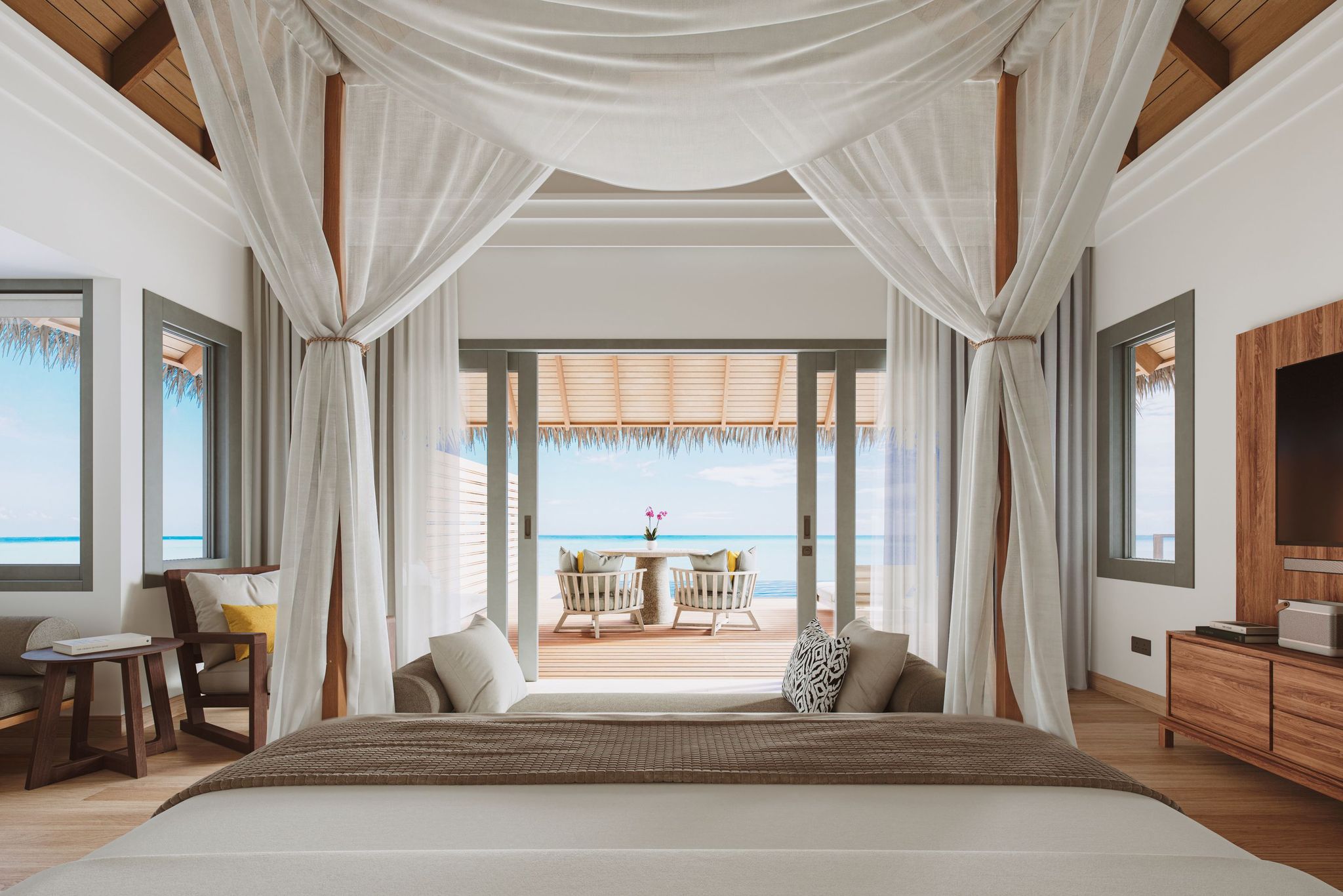 Overwater Villa avec piscine