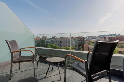 Doppelzimmer Premium mit Terrasse