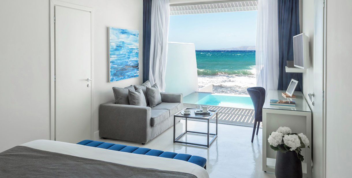 Suite front de mer piscine privée