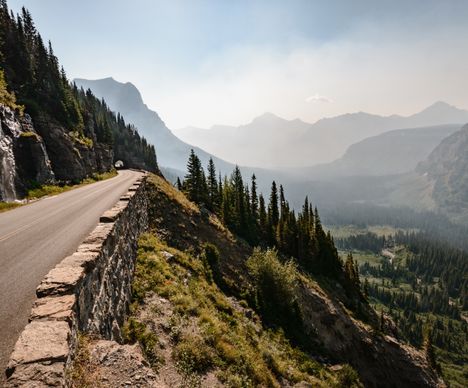 Going-to-the-Sun Road im Glacier Nationalpark
