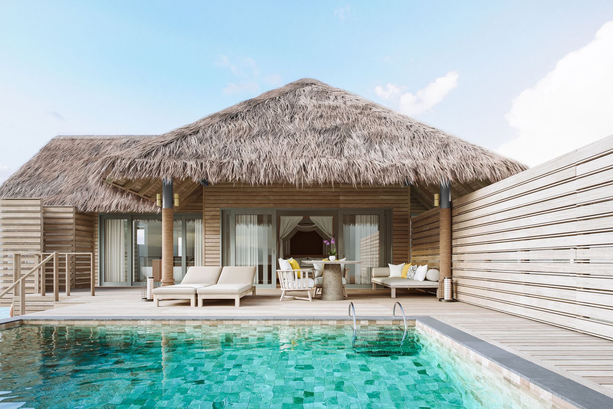 Overwater Villa avec piscine