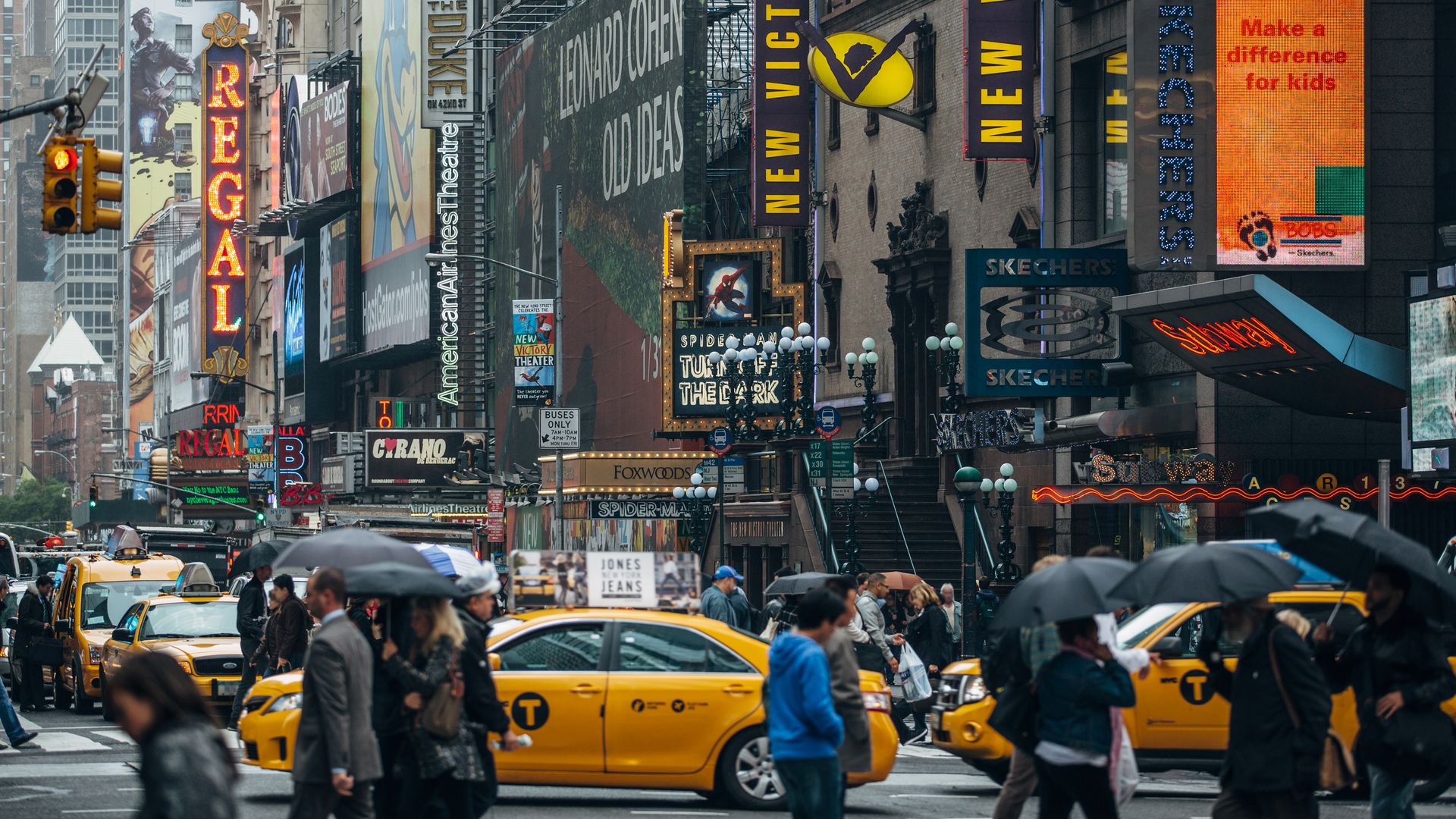 Broadway est le centre nerveux de Manhattan !