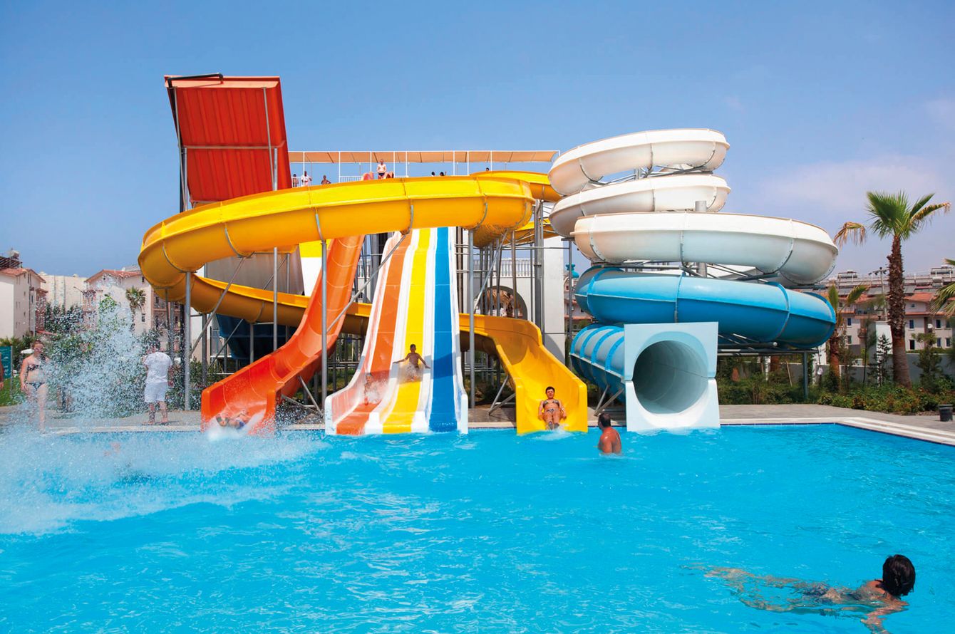 Toboggans aquatiques