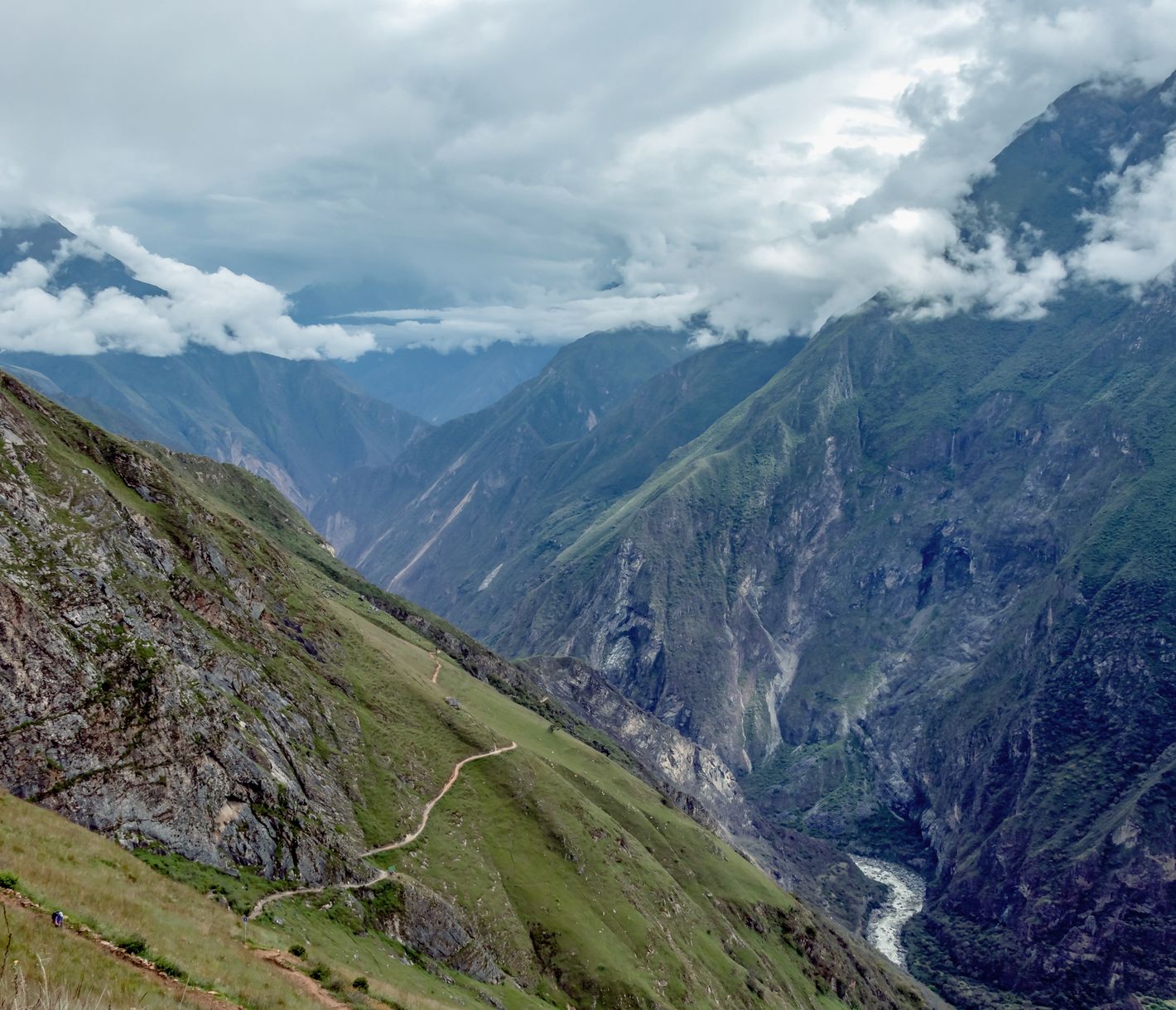 Wir müssen nur noch wenige Schritte gehen...