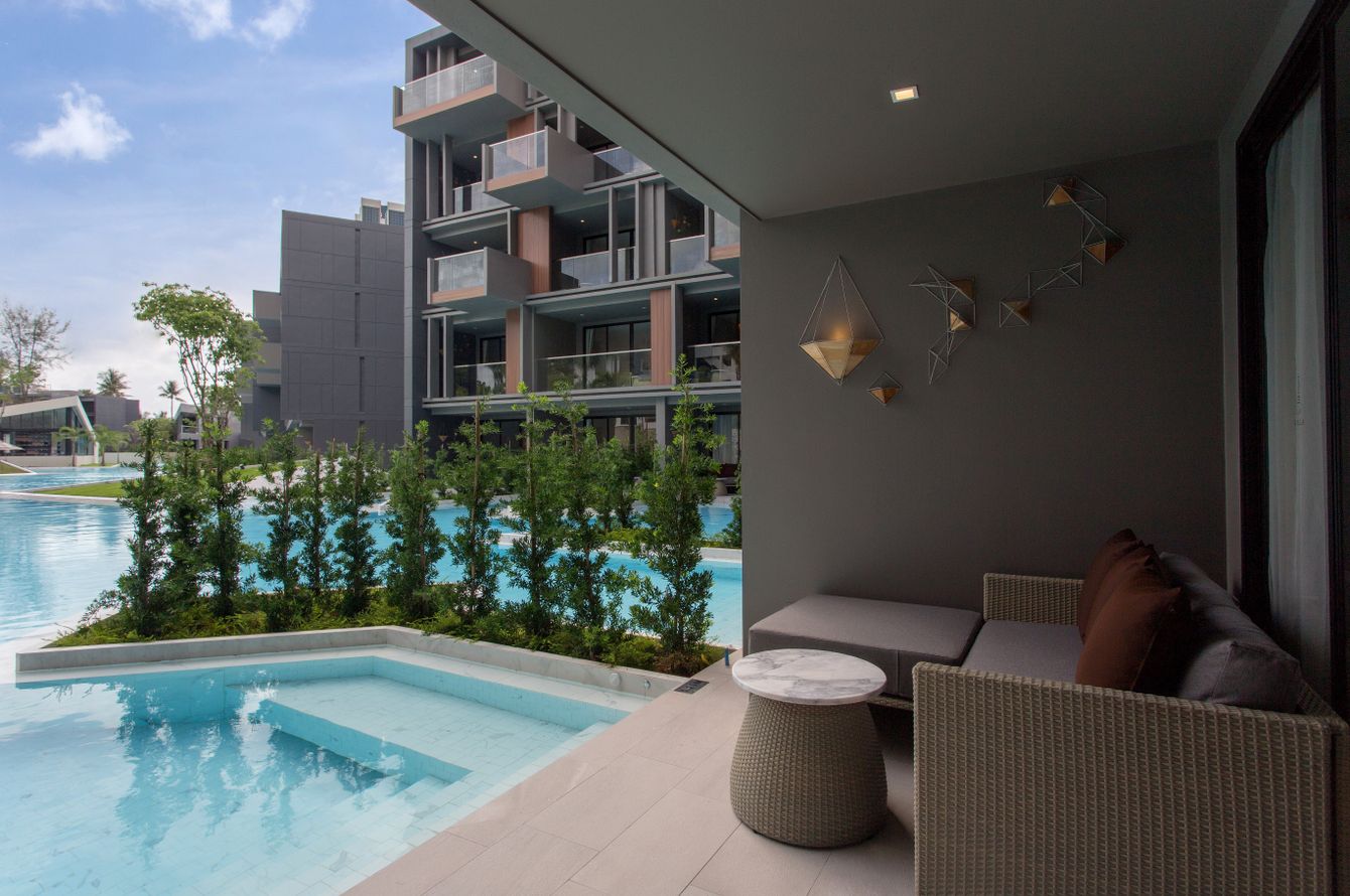 Chambre double Pool Access