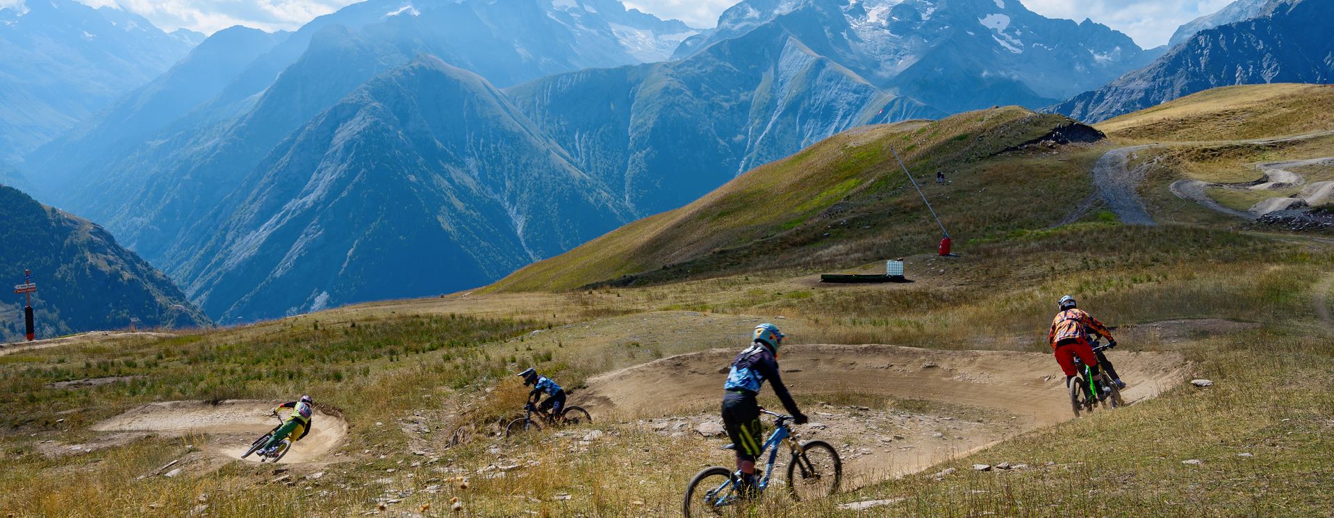 Mountainbiken in Les 2 Alpes