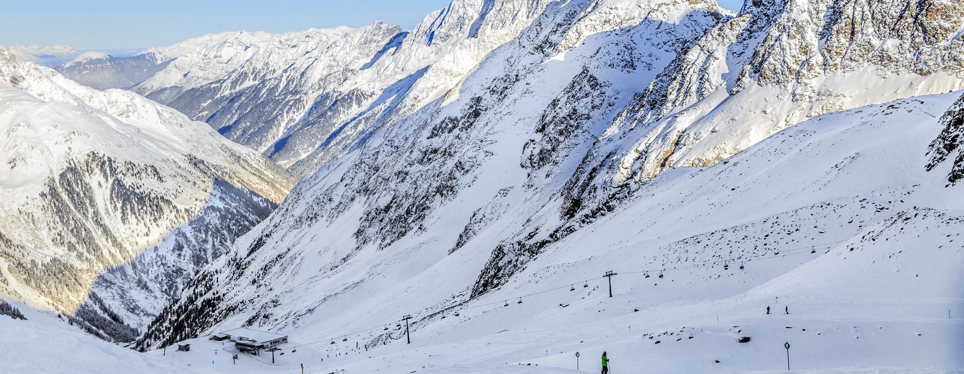Skifahren im Stubaital