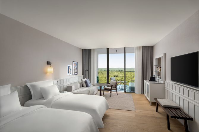 Doppelzimmer Deluxe Gartensicht