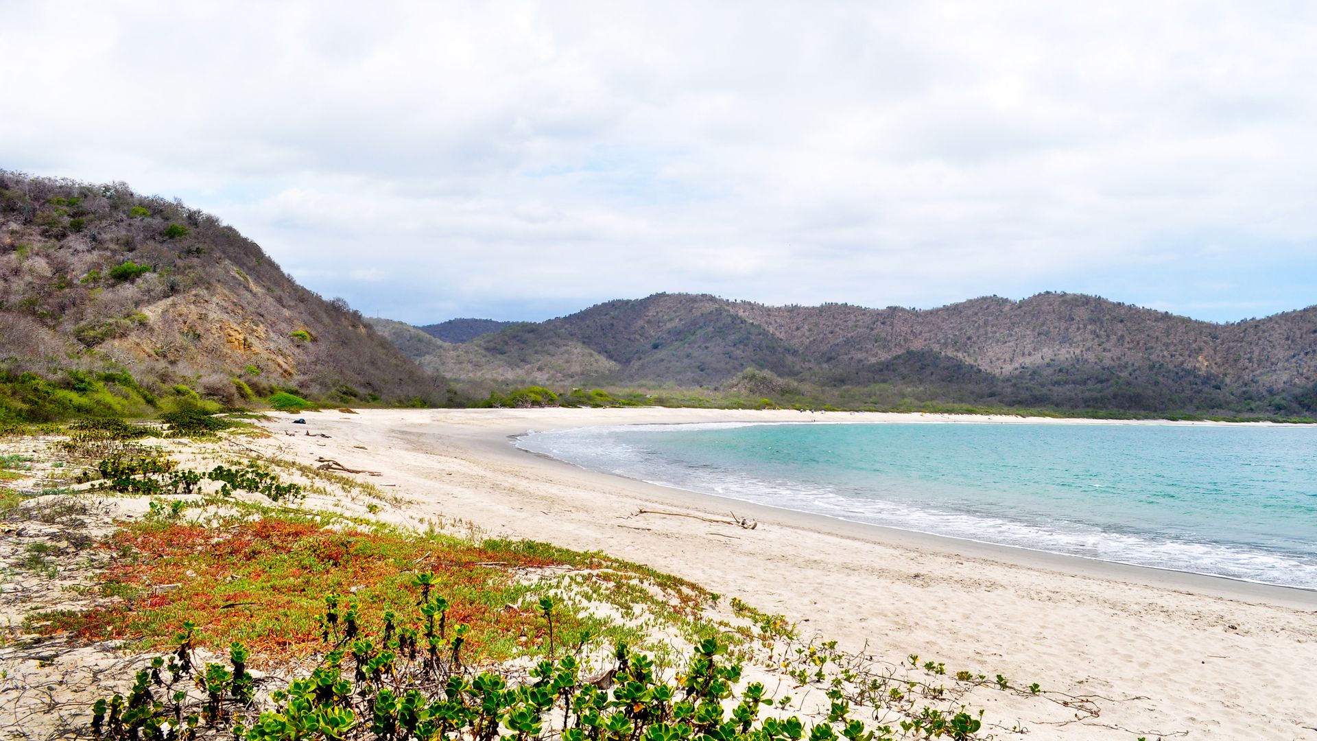 Unberührte Strände im Machalilla-Nationalpark