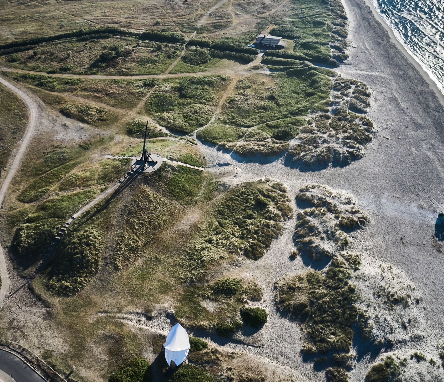 Ein Familientag am Strand