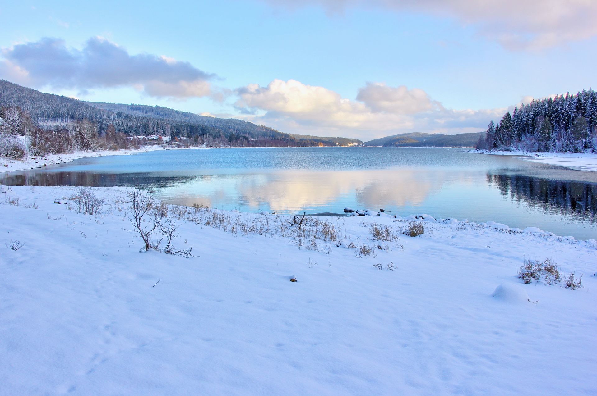 Schluchsee im Winter