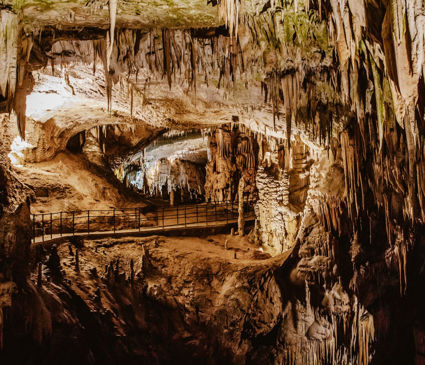 Classées au patrimoine mondial de l'UNESCO, les grottes de Skocjan ont été creusées par la Reka, qui disparaît sous terre avant de rejaillir 34 km plus loin aux sources de la Timava.