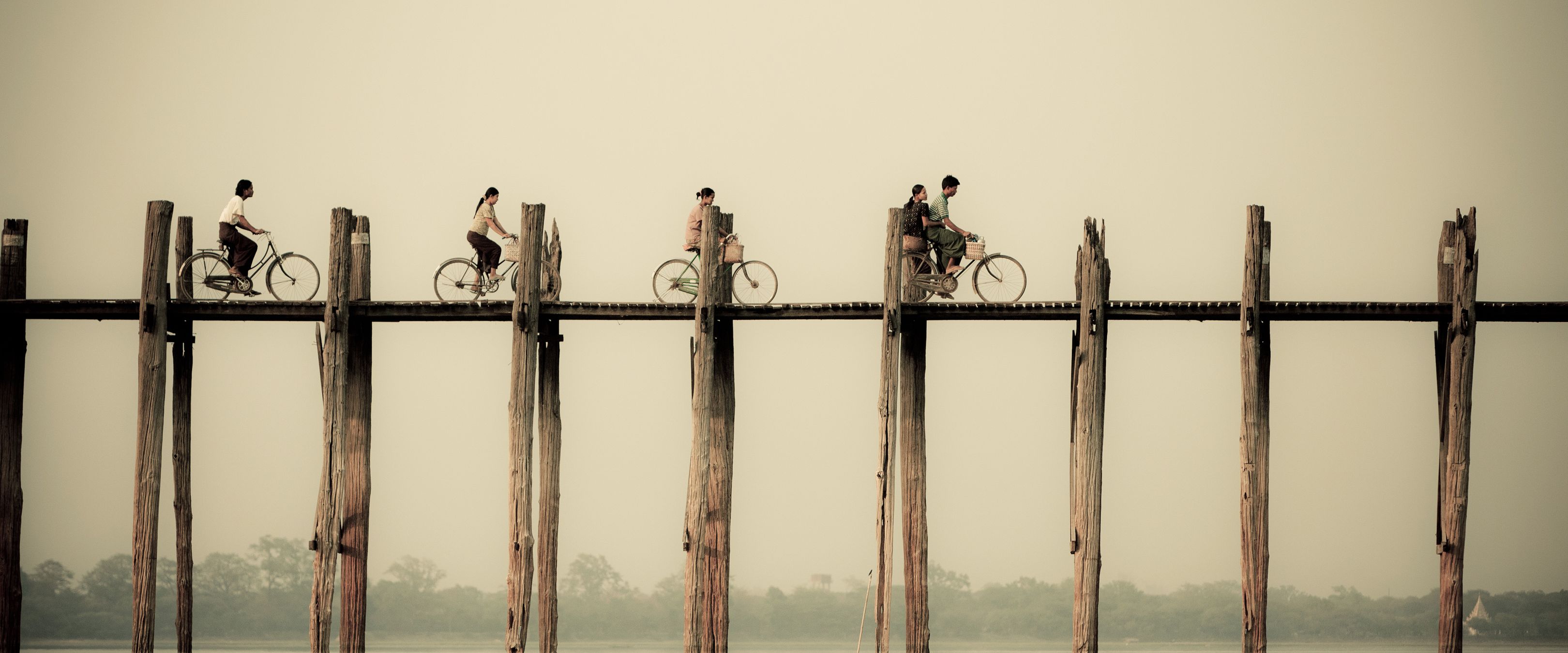 Die längste Teakbrücke der Welt