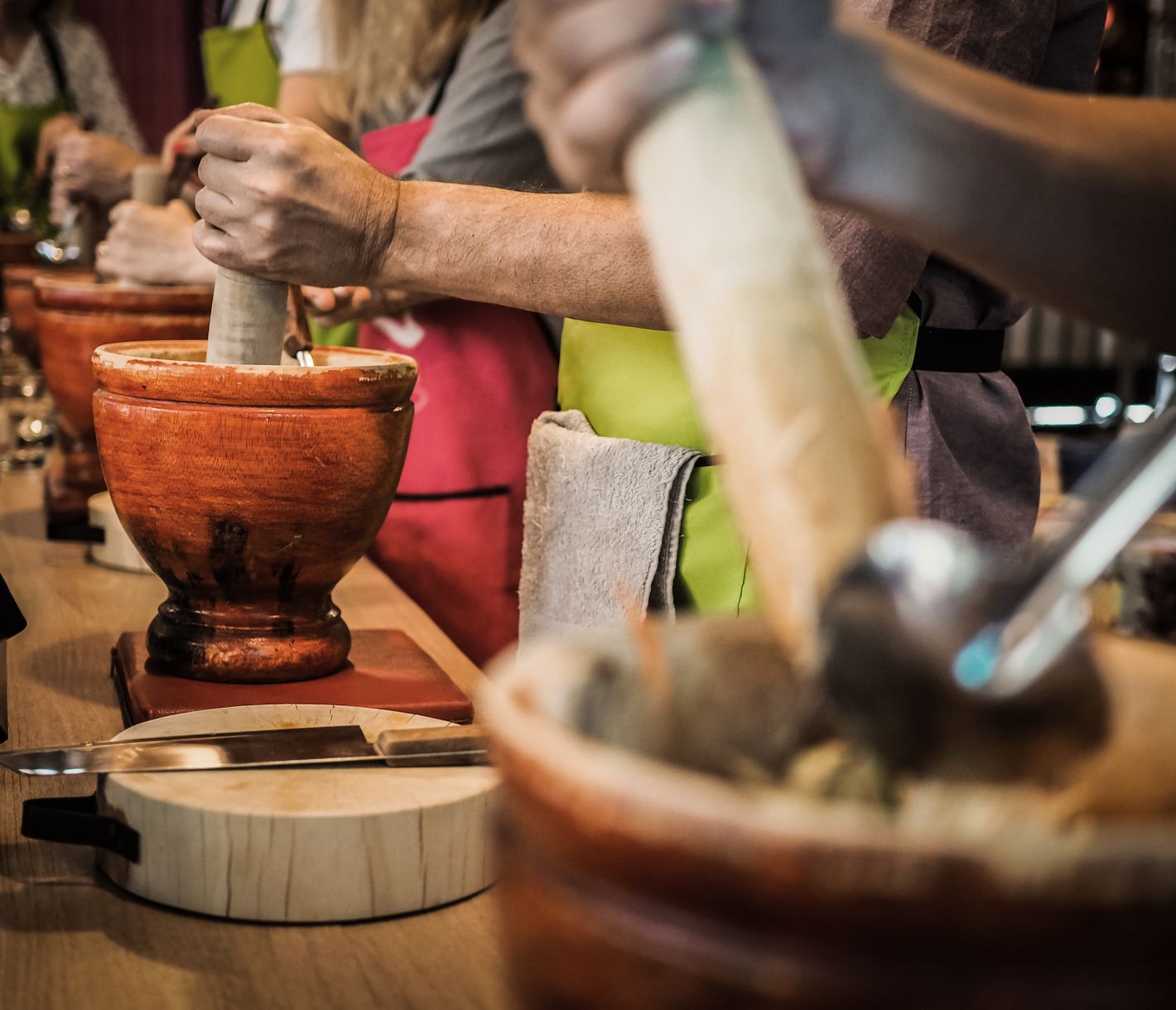 Frisch zubereiteter Som Tam ist nur eine der Leckereien der Küche des Isan.