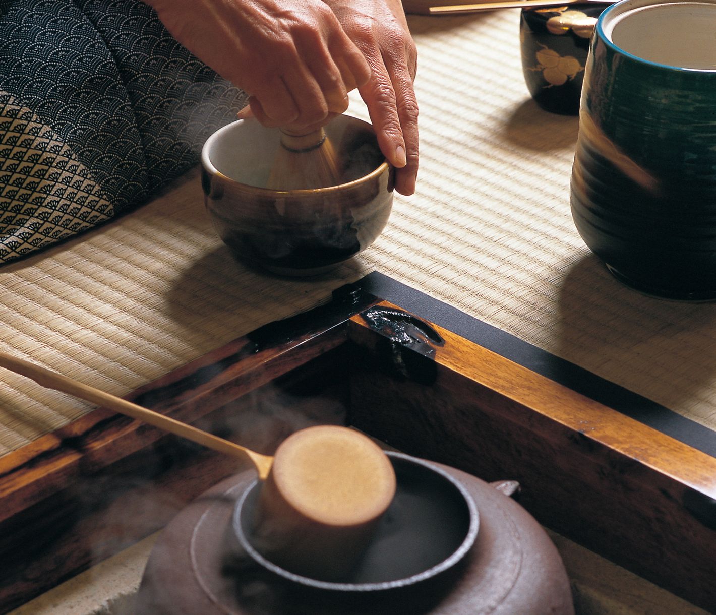 Japanische Teezeremonie in Kanazawa