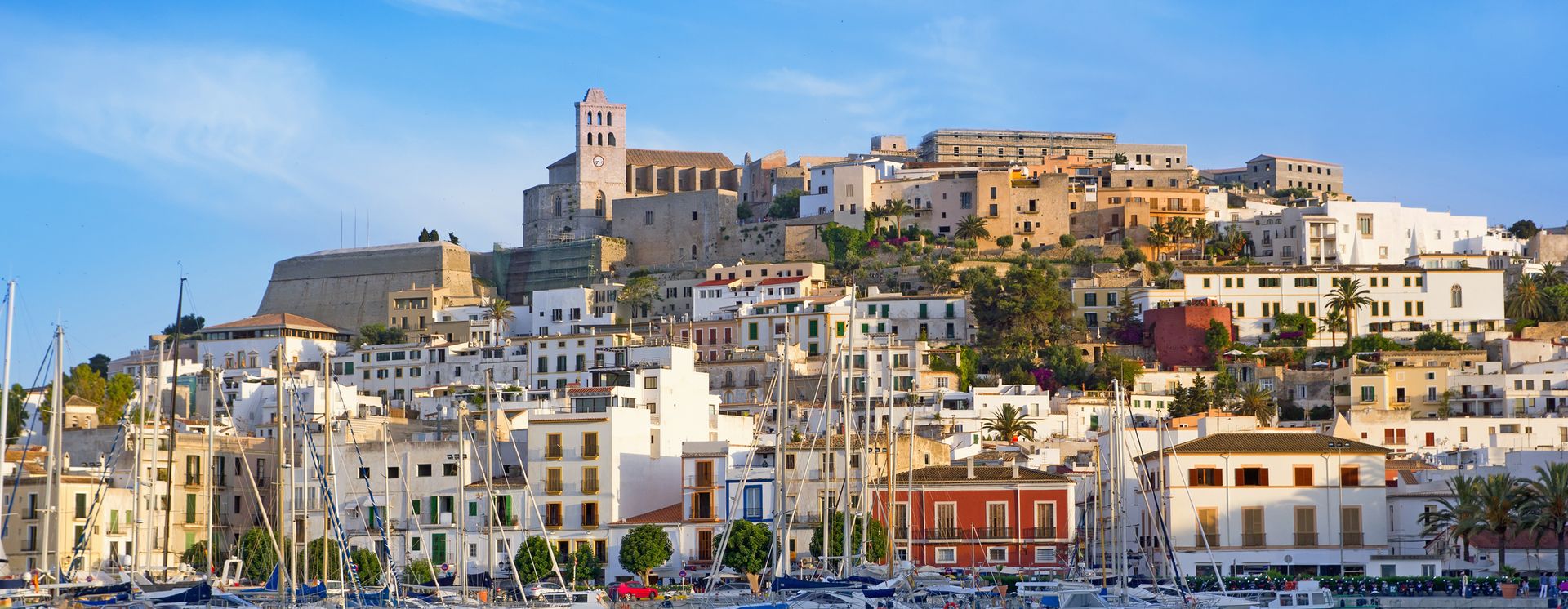 Blick auf Ibiza-Stadt
