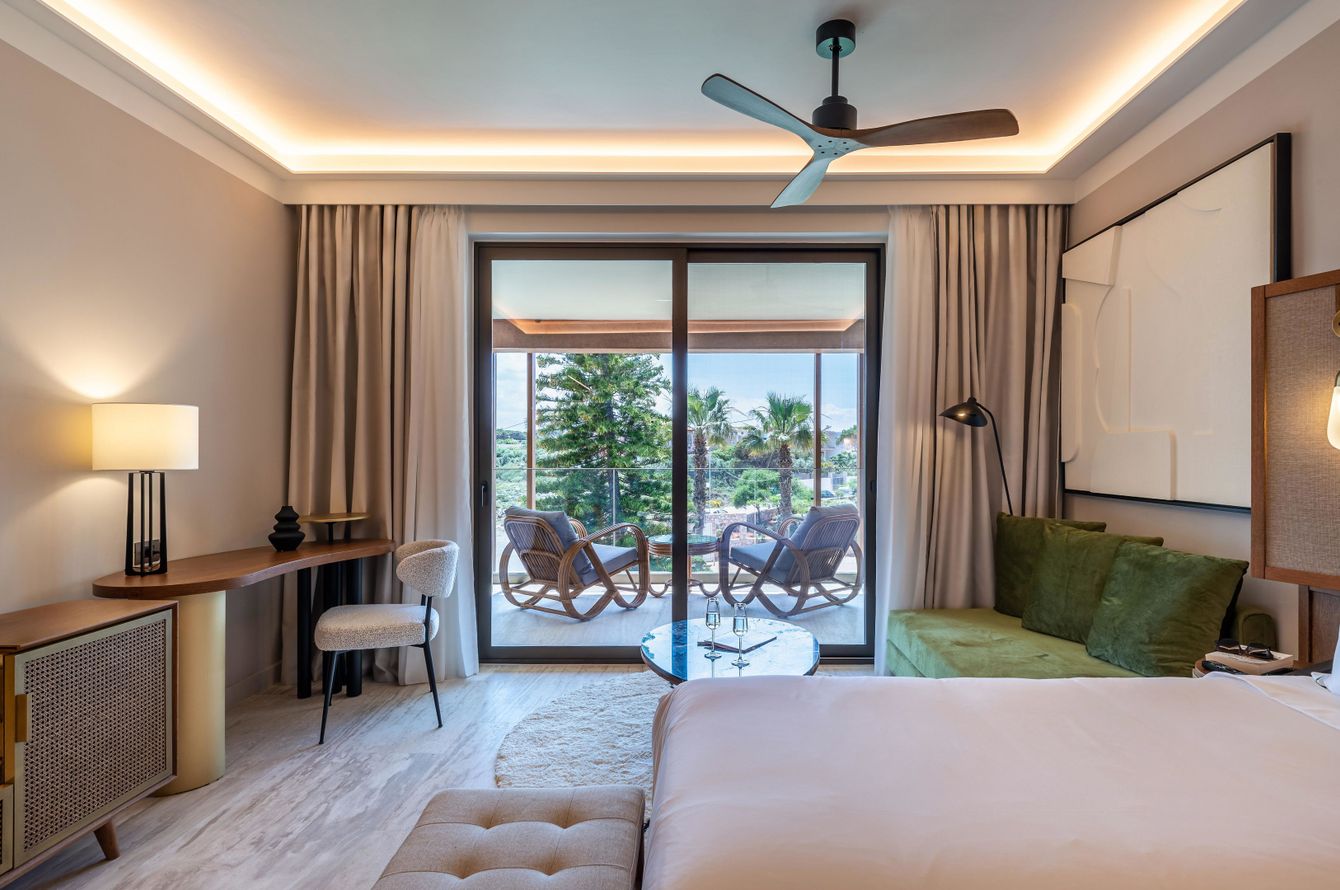 Doppelzimmer Tropical Escape mit Gartensicht
