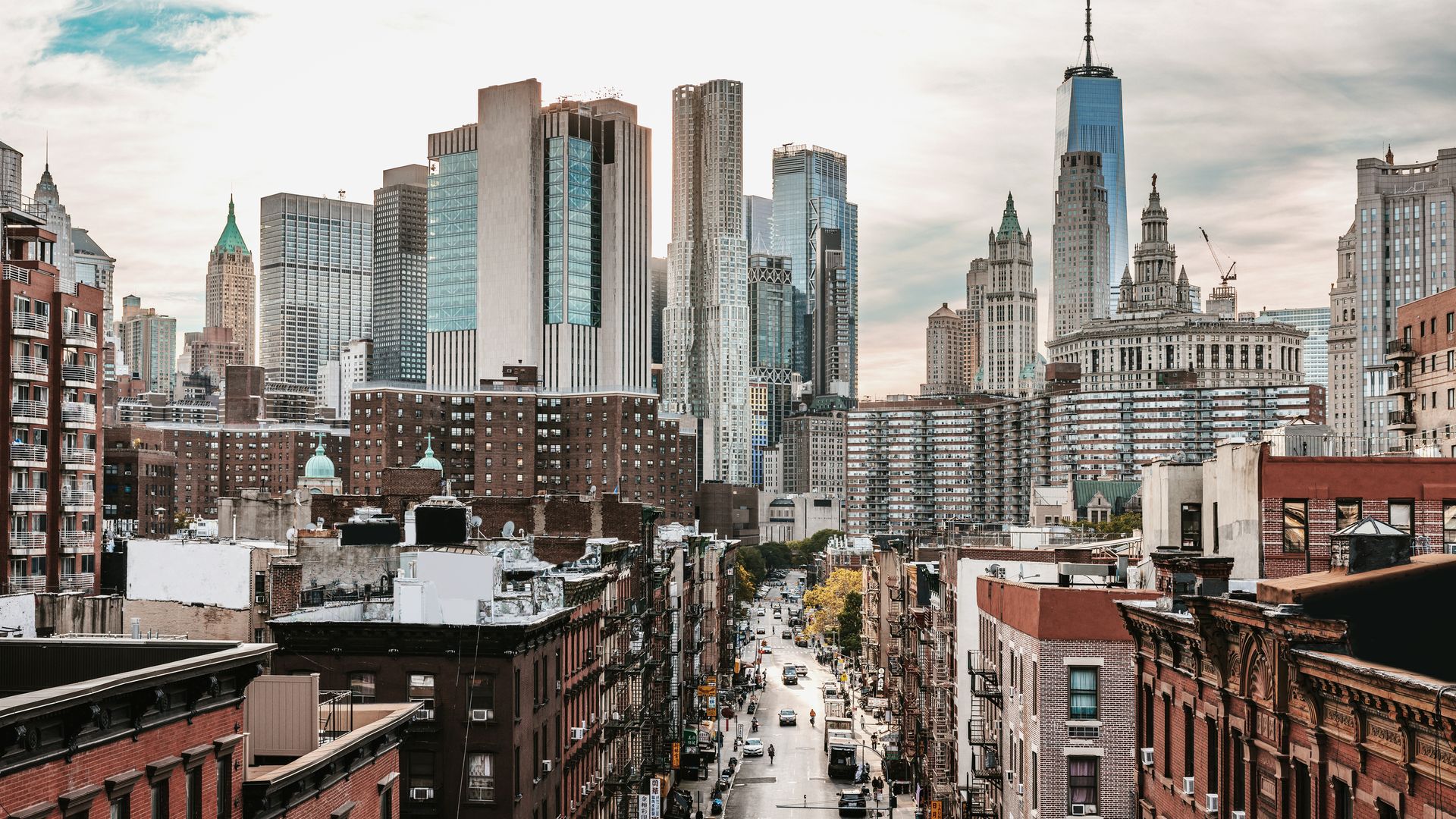 Chinatown ist ein dicht besiedeltes, lebendiges Quartier in Manhattan.