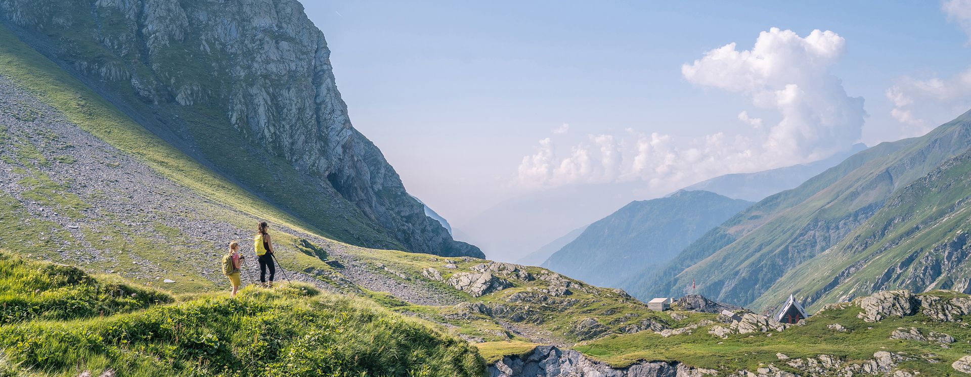 Randonnée dans la région de la Léventine
