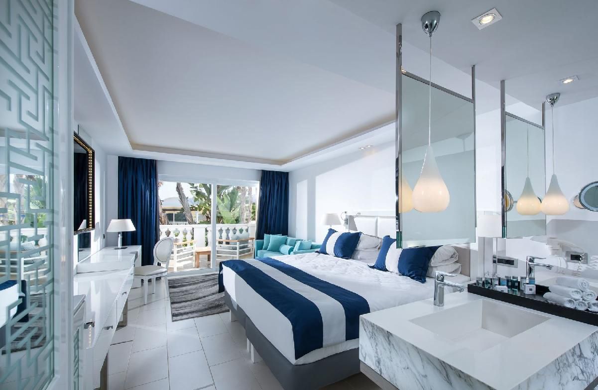 Insel-Suite mit Gartensicht