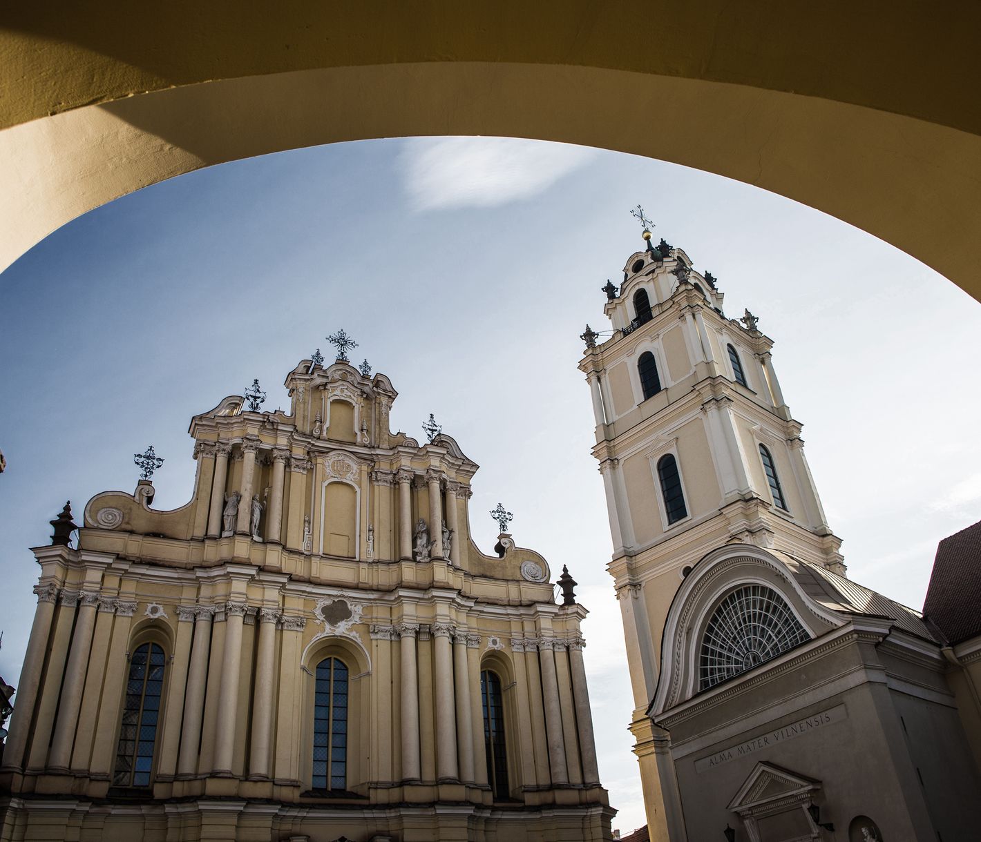Vilnius wird wegen den unzähligen Kirchen auch Rom des Nordens genannt.