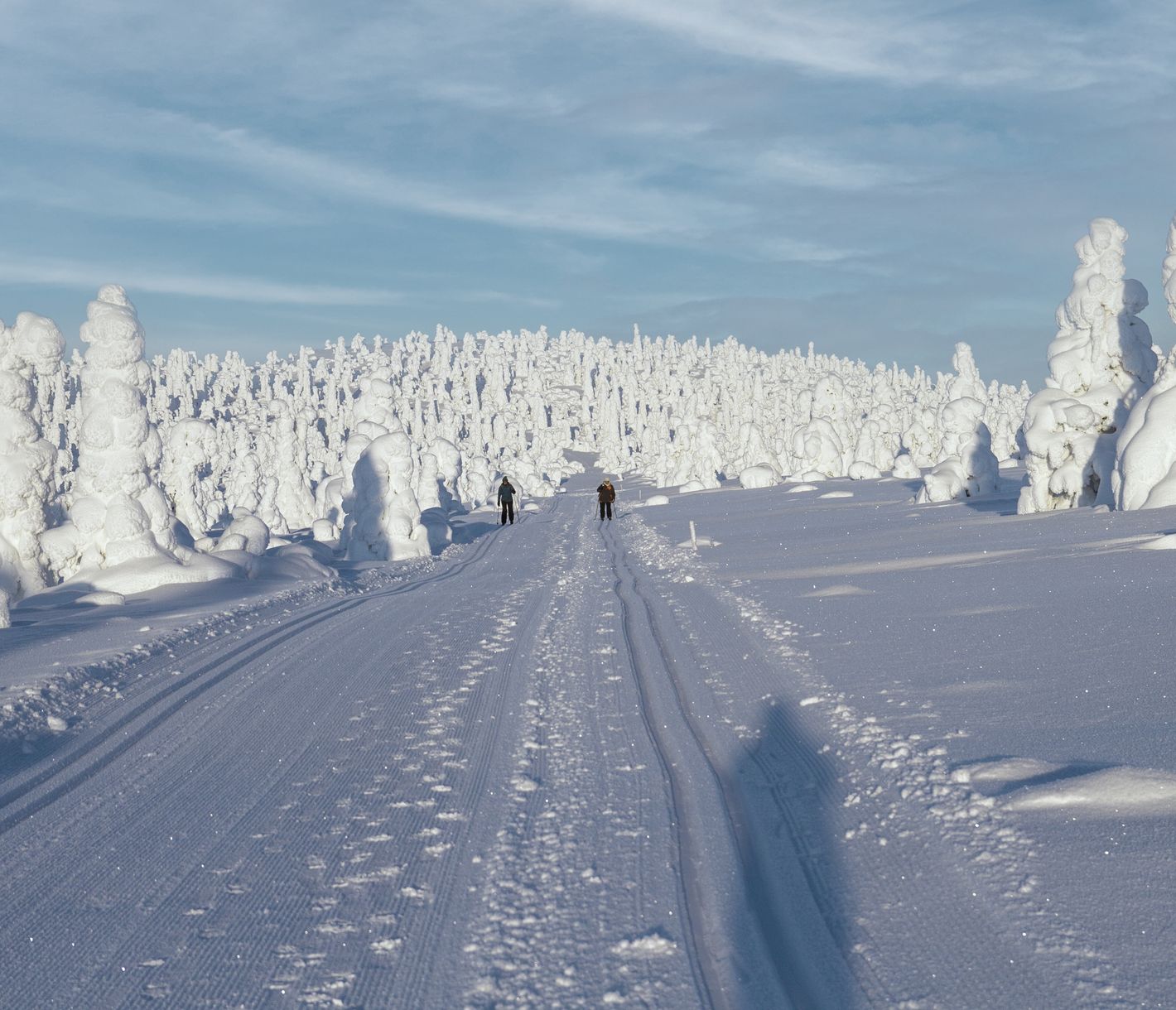 Skifahren wie die Finnen