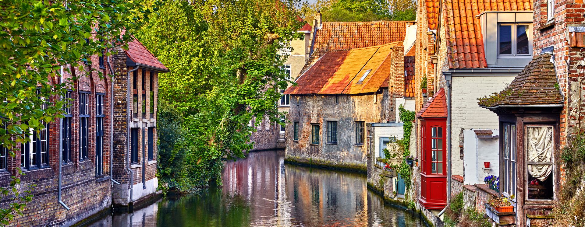 Kanal in der Altstadt von Brügge