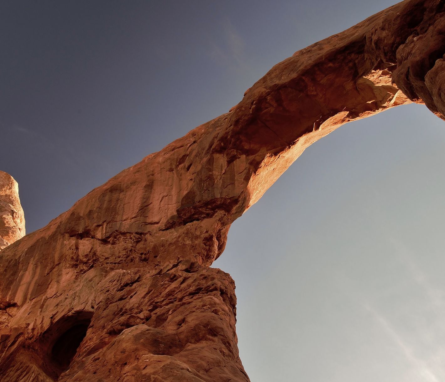 Im Arches National Park dreht sich alles um die spektakulären Sandsteinbögen.