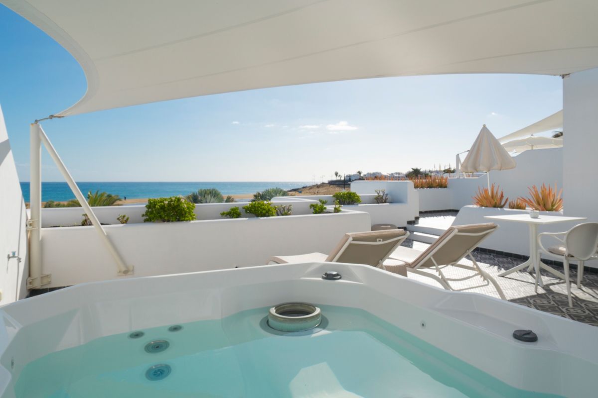 Appartement mit Whirlpool