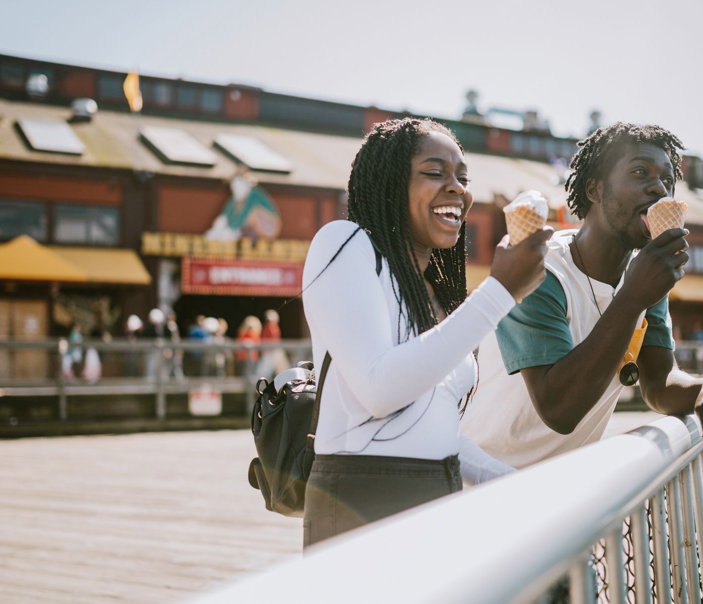 Die Seattle Waterfront ist ein wahres Paradies für Feinschmecker und Geniesser.
